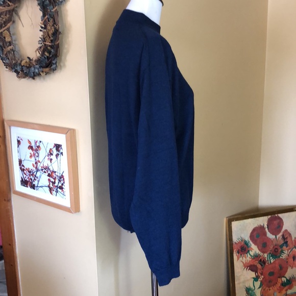 Vintage CLUB ROOM Sz Small MED
100% Extra Fine Merino Wool
Deep Navy HONG KONG - Picture 4 of 12